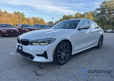 2020 BMW 330Xi из США, поврежденный, VIN 3MW5R7J07L8B20775
